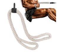 Generisch Tricep Rope Cable Attachment, LAT Pulldown Rope, Gym Cable Handle with Heavy Duty Design, Strength Training Accessory with Non Slip Grip Ends, Workout Equipment, for Home Gym Muscle