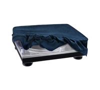 Generisch Turntable Cover, Fabric Dust Sleeve, Protective Soft Case, Anti Static Material, Audio Gear Cover for Stereo, Home Studio, Hombre, Teens, Women, Kids, Adults, 16.93x12.99x5.12 inches, azul