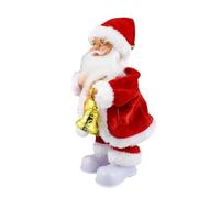 Generisch Twerking Santa Claus - Figura de tela de terciopelo de 11,61 pulgadas | Muñeca eléctrica bailando - 340 g Automático Movimientos suaves Ideal para el hogar y la oficina Perfecto para fiestas