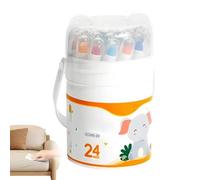 Generisch Twist Crayons - Lápices de colores lavables de secado rápido | Crayones para papel | Juego de arte giratorio para niños, niñas, niños, adolescentes, suministros de arte y manualidades para