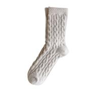 Generisch Udo Calcetines Invierno Comfort Thickened Warm Sleeping Socks For Women Calcetines Negro Mujer 35-38, gris, 13-18