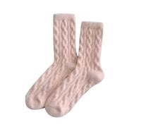Generisch Udo Calcetines Invierno Comfort Thickened Warm Sleeping Socks For Women Calcetines Negro Mujer 35-38, rojo, 13-18