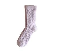 Generisch Udo Calcetines Invierno Comfort Thickened Warm Sleeping Socks For Women Calcetines Negro Mujer 35-38, morado, 13-18