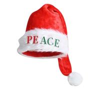 Generisch Unisex Adulto Largo Faux Clásico Letra Fiesta Disfraz Sombrero para Cosplay Fiestas Festivas (Rojo, Talla Única)