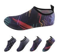 Generisch Unisex Badeschuhe Herren Schwimmschuhe Damen schnell Dry Wasserschuhe Outdoor Aqua Schuhe Strand Surfschuhe Poolschuhe Leicht Aquaschuhe Traillaufschuhe Fitnessschuhe Trainingsschuhe, a, 47