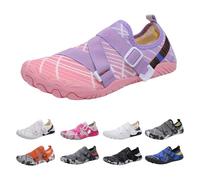 Generisch Unisex descalzo, traillaufschuhe Quick Trocknend Wassersportschuhe,Badeschuhe Wasserschuhe Strandschuhe Surfschuhe,Breathable Schwimmschuhe Hausschuhe Yoga Schuhe für Wassersport, rojo, 41