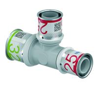 generisch Uponor 1039960 S-Press Plus PPSU T 32 x 25 x 25 cm, gris, pequeña