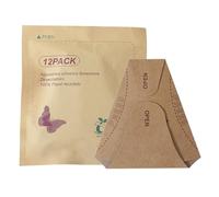 Generisch Urination Tools Travelling - Paper Portable Feminine Hygiene Pee Stand Up, Water Resistant Urinals Device | Female Aid, 12 Count Individually Wrapped, Camping Hiking Outdoor T