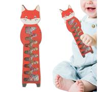 Generisch Varilla sensorial para niños | Madera y acrílico sonajero - Juguete sensorial para promover el sentido del sonido y el tacto, juguete educativo para niñas y niñas