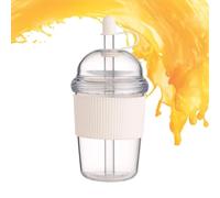 Generisch Vaso con pajita a prueba de fugas, apto para alimentos