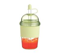 Generisch Vaso con pajitas, apto para alimentos, hermético, reutilizable