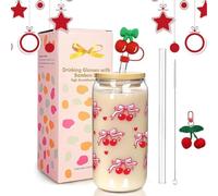 Generisch Vaso de café con pajita | Cambio de color para bebidas frías y calientes con tapa - Para cocina, oficina, escuela, viajes, fiestas, camping, picnics