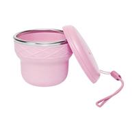 Generisch Vaso plegable - 200 mililitros - Taza de viaje para camping | para viajeros, turistas, campistas, excursionistas, pescadores, mujeres y hombres, mochileros, para pesca, viajes por carretera