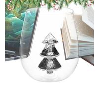 Generisch Vasos de Navidad | Vasos para bebidas antivuelco - Árbol de Navidad Modernas Copas de Vino Tazas de Té, para Té, Leche Agua Hogar Oficina Bar Restaurante Boda Fiesta Va