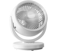 Generisch Ventilador de mesa con mando a distancia, ventilador USB silencioso para hogar, oficina y dormitorio, 3 niveles ajustables, flujo de aire fuerte, portátil, con tapa extraíble y puerto de