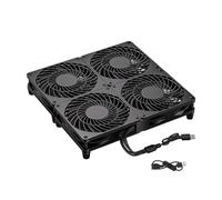 Generisch Ventilador extractor USB de 120 mm con fácil de limpiar, Four Fan | Alta velocidad 1500 rpm, 5 V, 0,2 A para DVR, disipación de calor eficiente con fuerte flujo de aire, 56 CFM