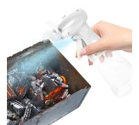 Generisch Ventilador portátil con pulverizador de agua con botella de 350 ml, ventilador de refrigeración manual con niebla fina, ligero y portátil, ventilador personal para viajes, libros, deportes