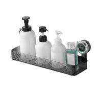Generisch Ventosa de baño, estantería de ducha, organizador para ahorrar espacio, estable, sin agujeros, compartimento para toallas, enjuague, champú, jabón