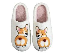 Generisch Verano 2026 Tendencia - Zapatillas de invierno para mujer con interior acolchado Suela antideslizante - Cómodos compañeros de uso diario ideales para el tiempo libre, Blanco, 37 EU
