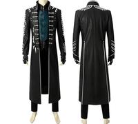 Generisch Vergil DMC 5 - Chaqueta de cosplay para hombre (XL), color verde