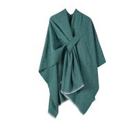 Generisch Verpennt For Evening Dresses Elegant Shawl Soft Open Front Poncho Sweater for Spring Fall Winter Schal Damen Winter Winter, verde, Talla única