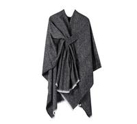 Generisch Verpennt For Evening Dresses Elegant Shawl Soft Open Front Poncho Sweater for Spring Fall Winter Schal Damen Winter Winter, Negro , Talla única