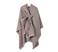 Generisch Verpennt For Evening Dresses Elegant Shawl Soft Open Front Poncho Sweater for Spring Fall Winter Schal Damen Winter Winter, caqui, Talla única