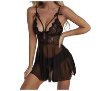 Generisch Vestido de fiesta de dos piezas para mujer, con delantal, elegante, para fiestas de carnaval de cerveza, tradición alemana (negro, XL)