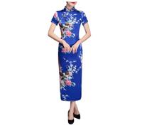 Generisch Vestido de mujer con elegante rendimiento de pasarela, ajuste mejorado para un look diario elegante y tejido de alta calidad, azul, L