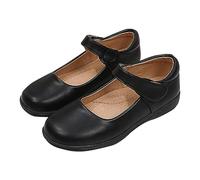Generisch Vestido de niña Mary Jane zapatos suaves bailarinas para niños pequeños princesa boda bailarinas zapatos cosplay, fiestas, princesas, zapatos de noche, zapatos de comunión, marrón, 41 EU