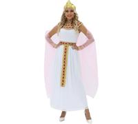Generisch Vestido de noche para mujer, diosa romana, para Halloween, con vestido, disfraz de fiesta de reina egipcia, vestido de noche, Cleopatra, faraón, disfraz para mujer, Rosa., XL