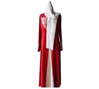 Generisch Vestido largo de oración musulmana de cuerpo completo para mujer, Abaya, Ramadán, caftán, bata Dubai, Oriente Medio, vestido árabe de oración, ramadán, ropa de oración turca islámica