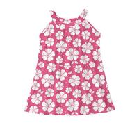Generisch Vestidos para niña, vestido de verano, vestido de novia, playa, bañador, verano, sin mangas, sin mangas, Rosa intenso., 9-10 años