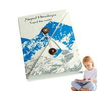 Generisch Vintage Journal, Journal Notebook Vintage,Diario Notebook Journal - Pocket Sketchbook para escribir pintura, diario multifuncional -bloc de notas