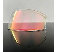 Generisch Visera compatible con Shark EVO-ONE 2 para EVO-ONE/EVO ES/EVO GT - Visera de repuesto de policarbonato, resistente a los arañazos, alta transmisión de luz (rojo uroro)