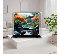 Generisch Vitrina acrílica para Lego 10345 lecho de flores secreto, vitrina compatible con Lego 10345 (modelo no incluido) (construcción de fondo)