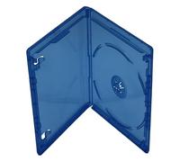 Generisch Viva Elite - Fundas para Blu-ray (12,5 mm, para 1 disco, 132 unidades), color azul
