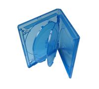 Generisch Viva Elite - Fundas para Blu-Ray (4 discos, 15 mm, 5 unidades), color azul