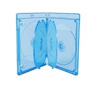Generisch Viva Elite - Fundas para Blu-Ray (6 discos, 15 mm, 5 unidades), color azul