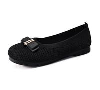 Generisch Vivastep - Sandalias planas para mujer, zapatos de verano, elegantes y cómodos, ligeras, suaves, deportivas, para bailar, para niñas, medievales, descalzos, para traje regional, Negro , 36