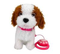 Generisch Walking Barking Electric Plush Dog - Perro de juguete interactivo de 9,45 pulgadas | Perro de peluche eléctrico - Realistic Walking & Barking Puppy con aprendizaje de cantar Touch Sensing