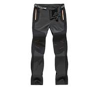 Generisch Wanderhose Damen Lang Winter, Wasserdichte Hose Damen Fahrrad Slim Fit Sweatpants Leichte Trainingshose Wandern Softshellhose Stretch Trekkinghose Outdoor Freizeithose Motorrad Fahrradhose