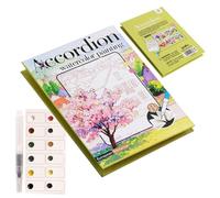 Generisch Watercolor Sets - Accesorios de dibujo y pintura plegables | Juego de pintura acuática, para niños, niñas, principiantes, adultos, manualidades, diario, hogar, escuela