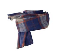 Generisch way conjunto de chales bufanda clásica, cálida, suave, manta grande, bufandas bufanda amarilla y guantes, marine, Talla única