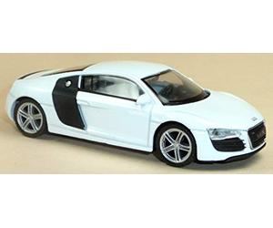 Generisch Welly - Modelo de coche compatible con Audi R8 Sportwagen (aprox. 1:43, 9-10 cm), color blanco