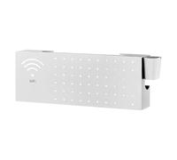 Generisch WiFi Box Hider - Cable Modem Shelf | Wood Composite Case Offering Open Airflow Design, Tech Corner Setup for Homes, Offices, Media Stands, Bedroom Tables, Décor, Cord Cleanup