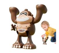 Generisch Wind-Up Toys Cartoon Animal Toy Cute Orangutan 360° Flipping Stunt Somersault Fun Winnd-Up Toy for Kids Boys Girls Playtime Realistic Movements Gift •Cute Animal Design
