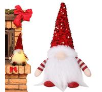 Generisch Winter Elves - Muñeca de Purpurina para decoración de Temporada, Iluminado con Brillante, función operada por LED y Encantador Juguete Coleccionable para Apartamentos, Lugar