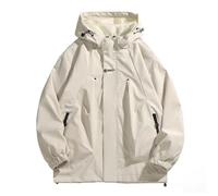 Generisch Winterjacke Fell Herren Frühling und Oberbekleidung Unisex Herren Jacke Herren funktionale Arbeitskleidung Herren Langjacke (Khaki, XXL)