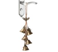 Generisch Witch Bell para pomo de puerta - Protección para campana de bruja, campana de bruja para pomo de puerta, cerradura de bruja mejorada seguridad para el hogar